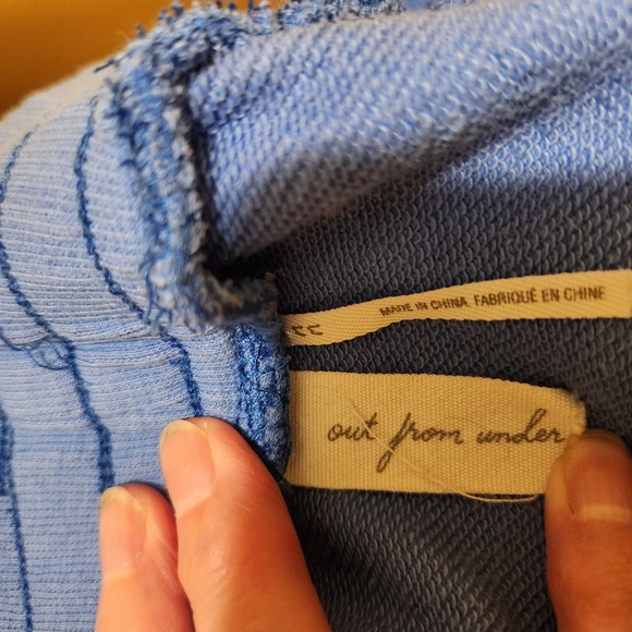 Out from Under Urban Outfitters medium blue sweat pants - Picture 2 of 3